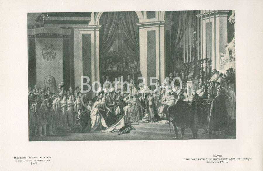 The Coronation Of Napoleon And Josephine