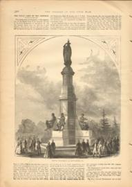 Battle Monument At Gettysburg PA