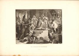 The Coronation Of Charlemagne At Rome