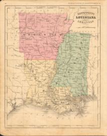 Mississippi Louisiana And Arkansas