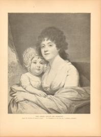 Mrs. Samuel Gatliff And Daughter