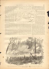 Plan Of Defense At The Peach Orchard -- Forty-Fourth Regiment Indiana Volunteers Engage At Pittsburg