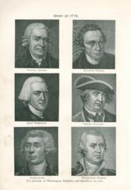 Portraits Of Adams Henry Hancock Putnam Lafayette Green