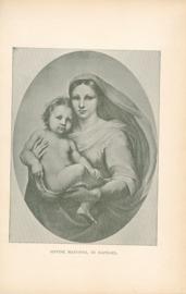 Sistine Madonna By Raphael