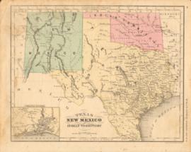 Texas New Mexico And Indian Territory