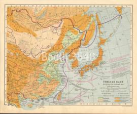 The Far East Political And Economic Map