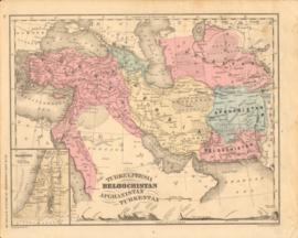 Turkey  Persia Boloochistand Afghanistan And Turkestan
